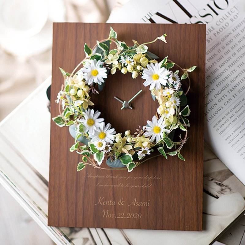 プレゼント　ギフト　アーティフィシャルフラワー　　flower wreath